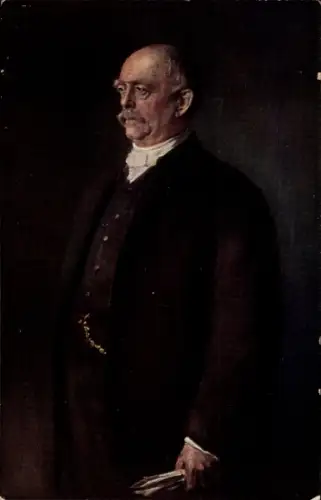 Künstler Ak Lenbach, F. von, Fürst Otto von Bismarck, Portrait