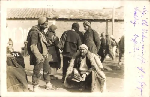 Foto Ak Balkanhalbinsel, Männer in Tracht