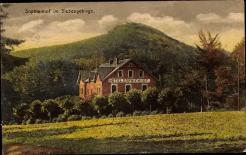 Ak Königswinter am Rhein, Sophienhof, Hotel