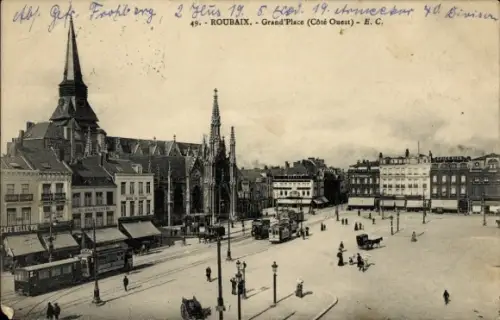 CPA Roubaix Nord, Grande Place