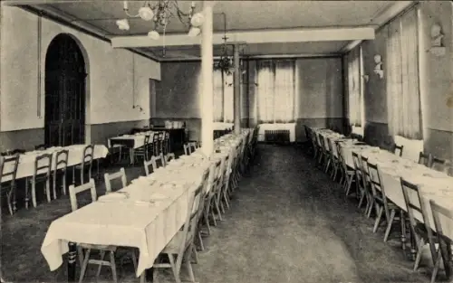 Ak Blankenburg am Harz,  Rhotertsche Realschule u. Alumnat, Speisesaal