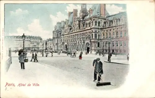 Ak Paris, Hotel de Ville
