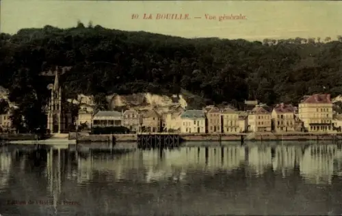 Ak La Bouille Seine Maritime,  Gesamtansicht