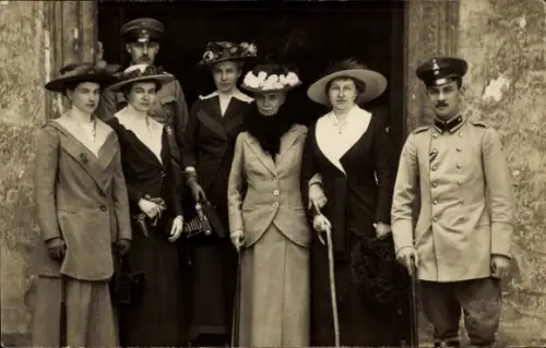 Foto Ak Braunschweiger Adel, Adlige von Mecklenburg-Schwerin