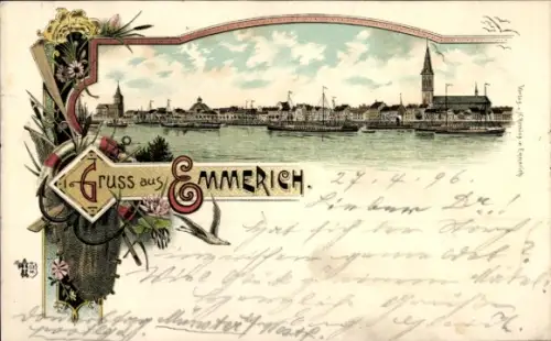 Litho Emmerich am Rhein, Gesamtansicht