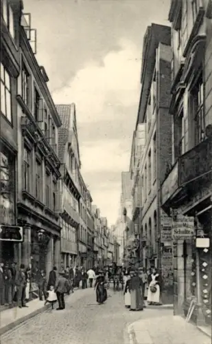 Ak Hamburg Neustadt, Schaarsteinweg, Geschäfte