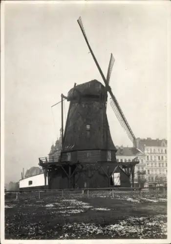 Foto Ak Hamburg Mitte St. Pauli, Windmühle