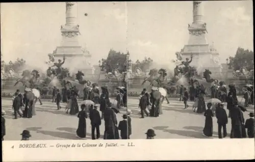 Stereo Ak Bordeaux Gironde, Groupe de la Colonne de Juillet