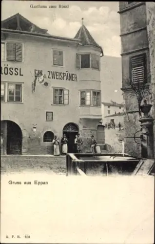 Ak Eppan Appiano Südtirol, Gasthaus zum Rössl