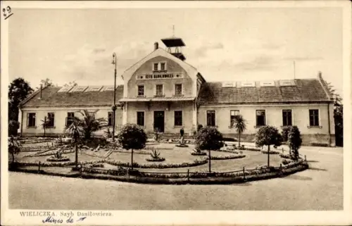 Ak Wieliczka Polen, Szyb zjazdowy Danilowicza, Zeche