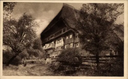 Ak Schwarzwaldhaus, Schwarzwald