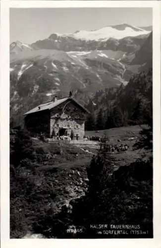 Ak Kals am Großglockner Tirol, Kalser Tauernhaus