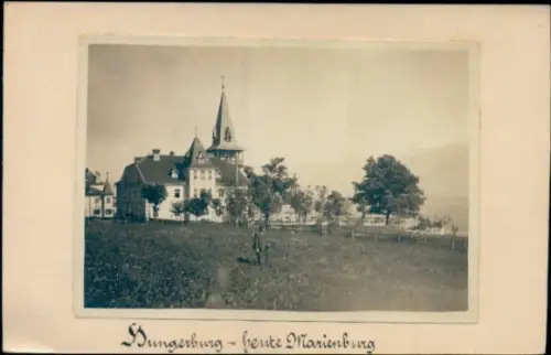 Foto Ak Hungerburg Innsbruck Tirol, Hotel Mariabrunn