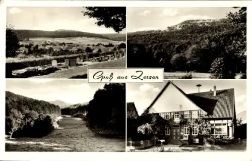 Ak Zersen Hessisch Oldendorf an der Weser,  Gastwirtschaft Heinz Jesch, Zersen-Blutbach, Hohenste