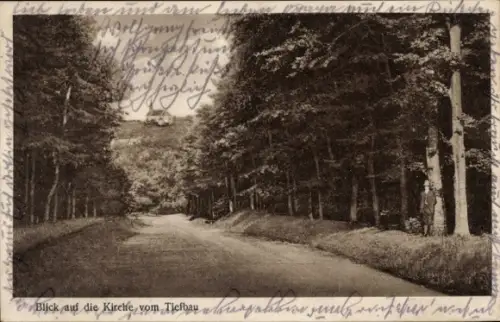 Ak Salzhemmendorf, Osterwald, Kirche, Tiefbau