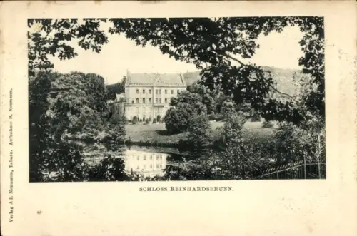 Ak Reinhardsbrunn Friedrichroda im Thüringer Wald, Schloss