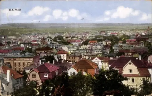 Ak WEIMAR ohne dagegensprechende Information IMMER THÜRINGEN (9942-),  Panorama