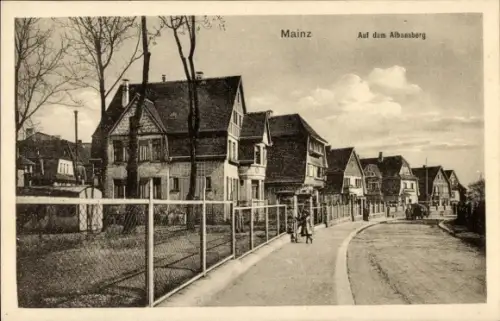 Ak Mainz am Rhein,  Auf dem Albansberg