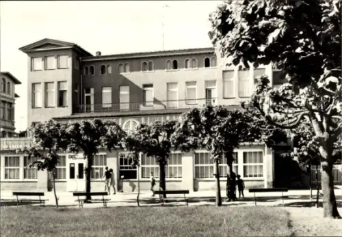 Ak Ostseebad Zinnowitz auf Usedom, Café Schmirgal