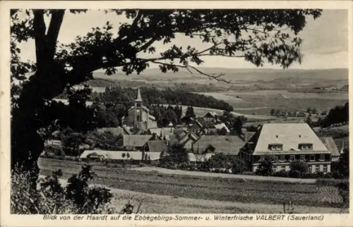 Ak Valbert Meinerzhagen im Sauerland, Haardt, Ebbegebirge, Sommer- und Winterfrische, Valbert (Sa