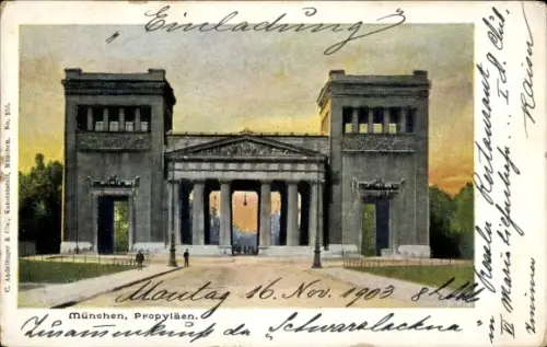 Ak München, Propyläen