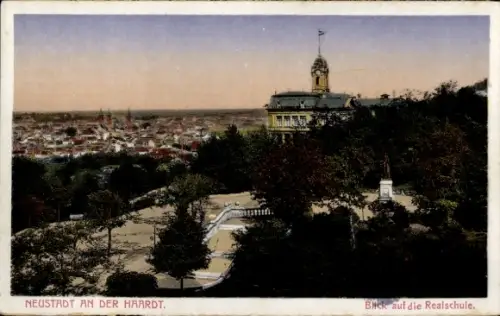 Ak Neustadt an der Haardt Neustadt an der Weinstraße ,  Realschule