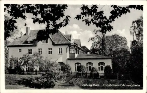 Ak Ilsenburg im Harz, Ilsenburg/Harz, Eisenbahner-Erholungsheim