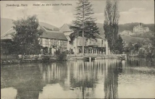 Ak Ilsenburg im Harz, Hotel zu den roten Forellen