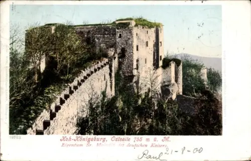 Ak Orschwiller Orschweiler Elsass Bas Rhin, Hohkönigsburg