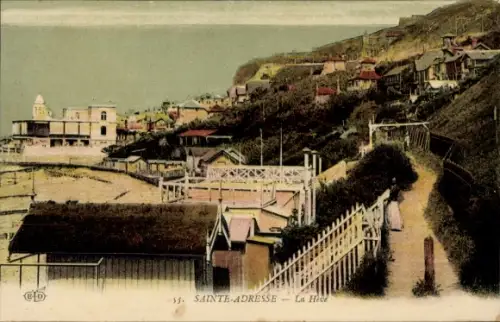 CPA Sainte Adresse Seine Maritime, La Heve