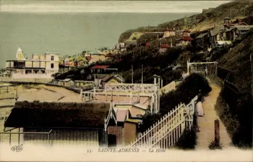 CPA Sainte Adresse Seine Maritime, La Heve