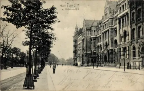 Ak Hamburg Mitte Neustadt, Holstenwall I