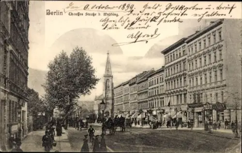 Ak Berlin Wedding, Chausseestraße