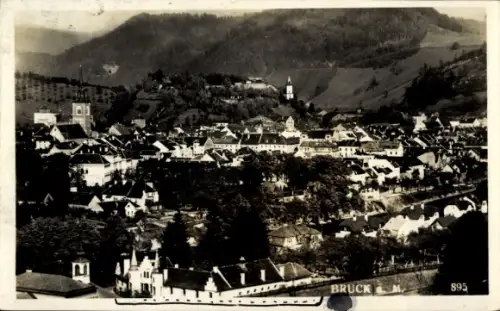 Ak Bruck an der Mur Steiermark, Gesamtansicht