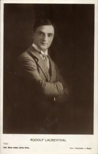 Ak Opernsänger Rudolf Laubenthal, Portrait