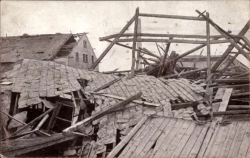 Ak Furth Chemnitz Sachsen, Fritschings Gut, Sturmkatastrophe 1916