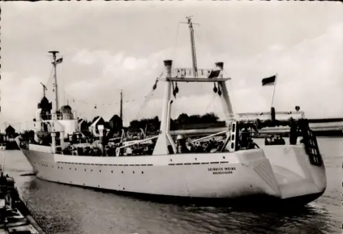 Ak Bremerhaven, Fangfabrikschiff der Hochseefischerei
