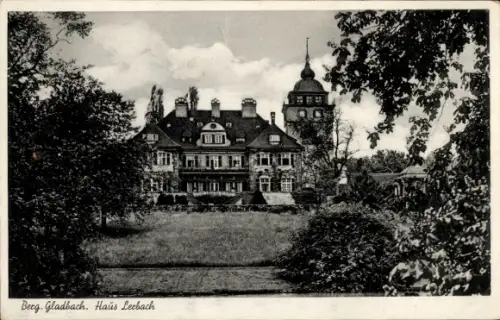 Ak Bergisch Gladbach, Haus Lerbach und Umgebung