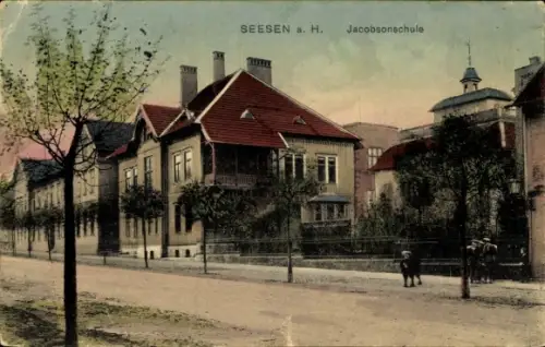 Ak Seesen am Harz, Jacobsonschule