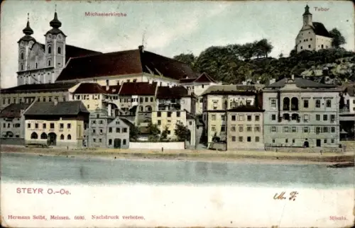 Ak Steyr in Oberösterreich, Tabor, Michaelerkirche