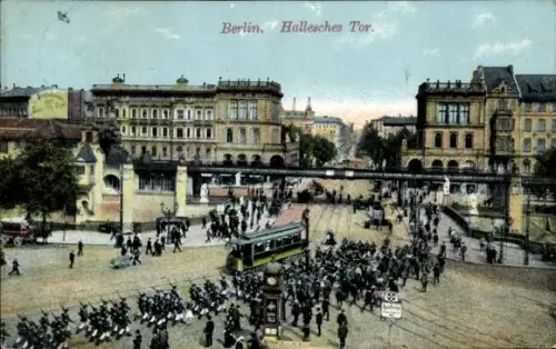 Ak Berlin Kreuzberg, Hallesches Tor