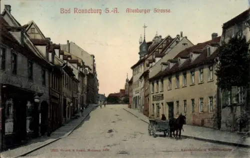 Ak Bad Ronneburg in Thüringen, Altenburger Straße