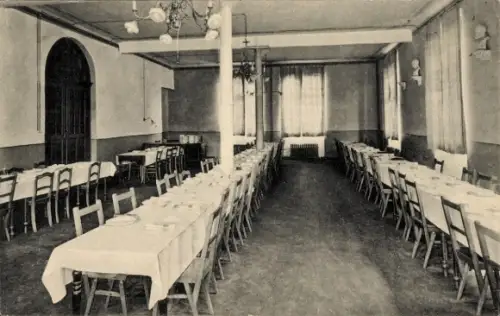 Ak Blankenburg am Harz,  Rhotertsche Realschule u. Alumnat, Speisesaal