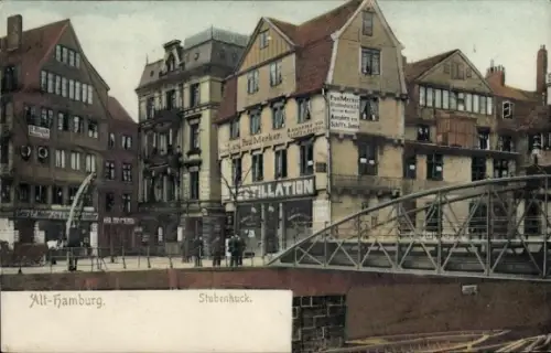 Ak Hamburg Mitte Neustadt, Stubbenhuk