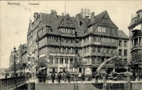 Ak Hamburg Mitte Neustadt, Vorsetzen