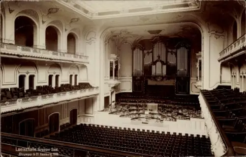 Ak Hamburg Mitte Neustadt, Laeiszhalle, Musikhalle, Großer Saal