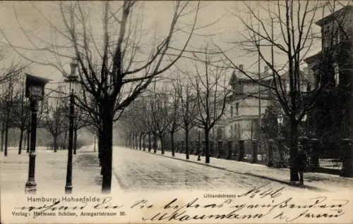 Ak Hamburg Hohenfelde, Uhlandstraße