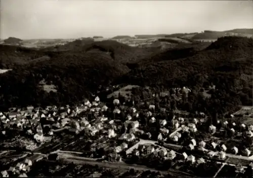 Ak Seeheim Jugenheim an der Bergstraße, Fliegeraufnahme