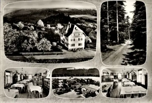 Ak Hochdorf (bei Horb) Nagold im Schwarzwald, Gasthof und Pension Zum Schönblick