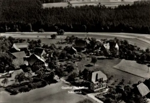 Ak Schmieh Bad Teinach Zavelstein im Schwarzwald, Gasthof und Pension Schönblick, Luftkurort Schm